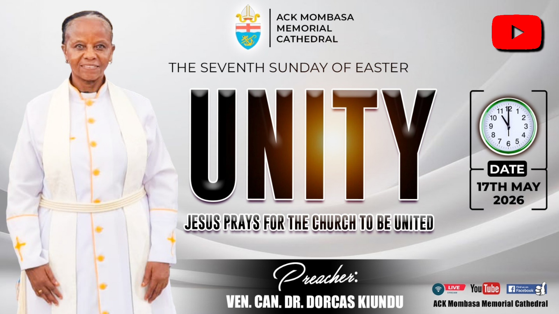 SERVICE SERMON: UNITY